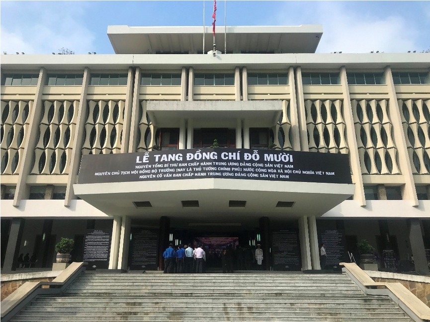 Trang nghiêm lễ viếng nguyên Tổng Bí thư Đỗ Mười tại TPHCM - ảnh 1