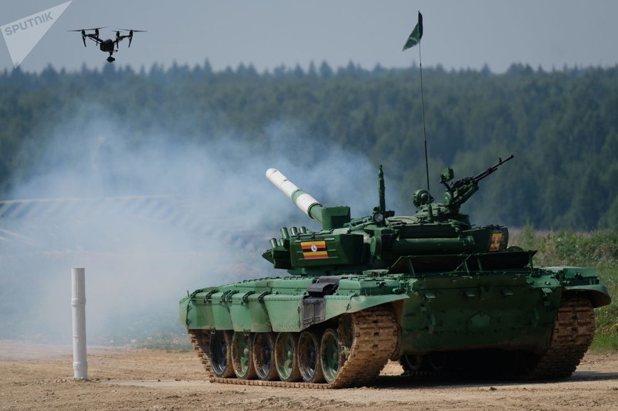 Binh sĩ Việt Nam, Syria khoe tài tại giải đấu xe tăng đầy kịch tính - ảnh 1
