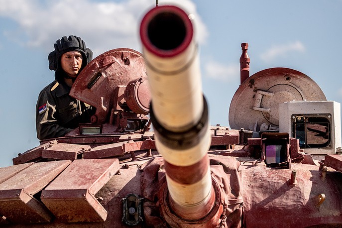 Binh sĩ Việt Nam, Syria khoe tài tại giải đấu xe tăng đầy kịch tính - ảnh 14