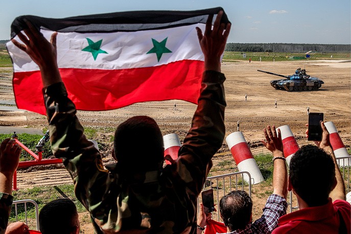 Binh sĩ Việt Nam, Syria khoe tài tại giải đấu xe tăng đầy kịch tính - ảnh 13