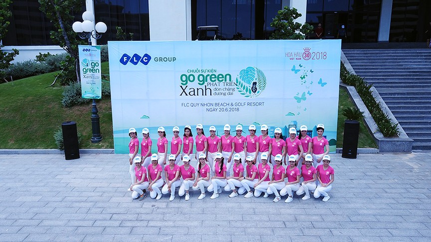Người đẹp HHVN tham dự chuỗi sự kiện 'Go Green' bảo vệ môi trường - ảnh 1