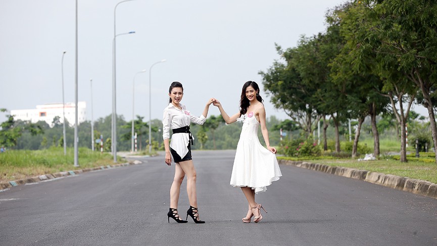 Ngày thứ Bảy vui vẻ của thí sinh Hoa hậu Việt Nam - ảnh 8