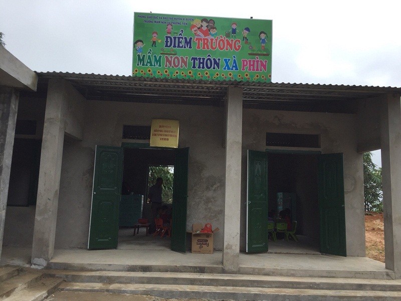 Ấm lòng lễ khai giảng của em nhỏ Xà Phìn - ảnh 2