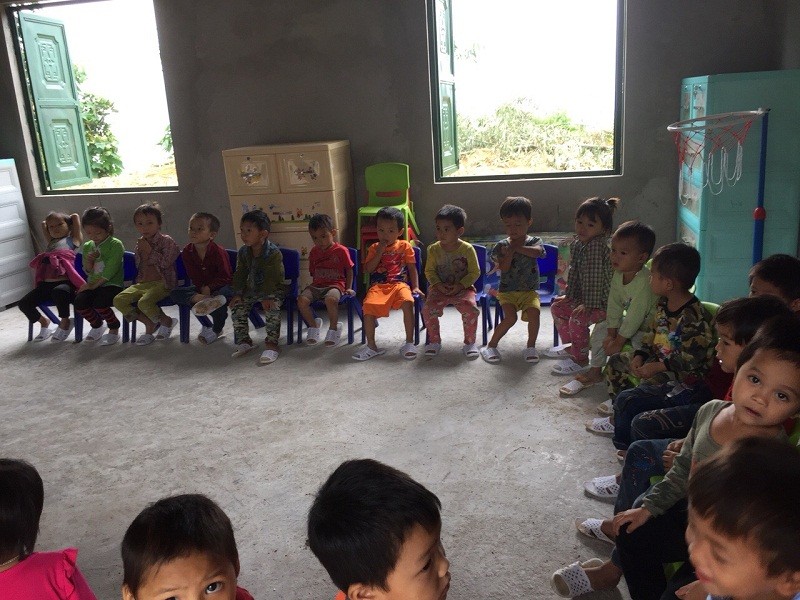 Ấm lòng lễ khai giảng của em nhỏ Xà Phìn - ảnh 3