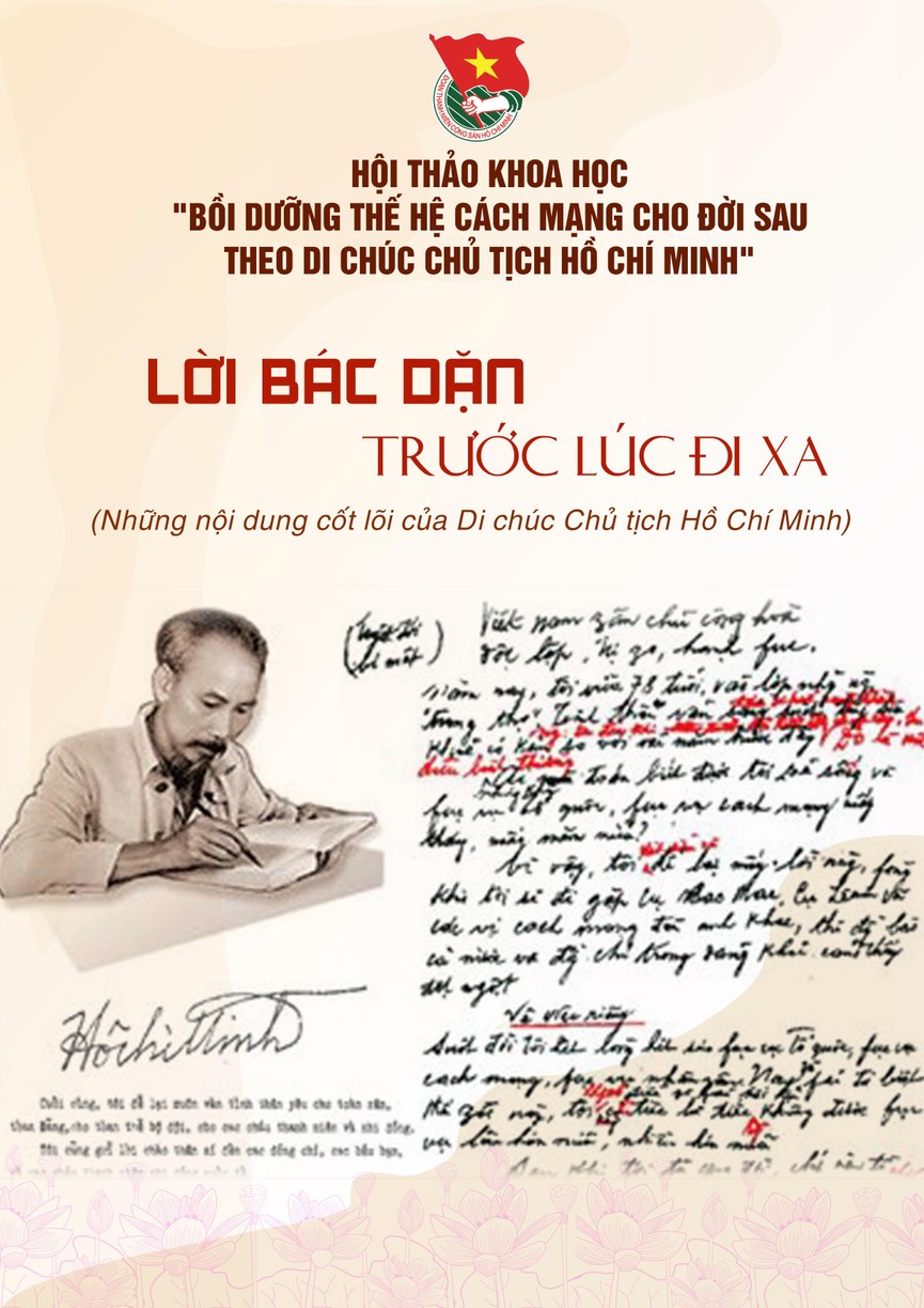 Lời Bác dặn trước lúc đi xa - ảnh 1