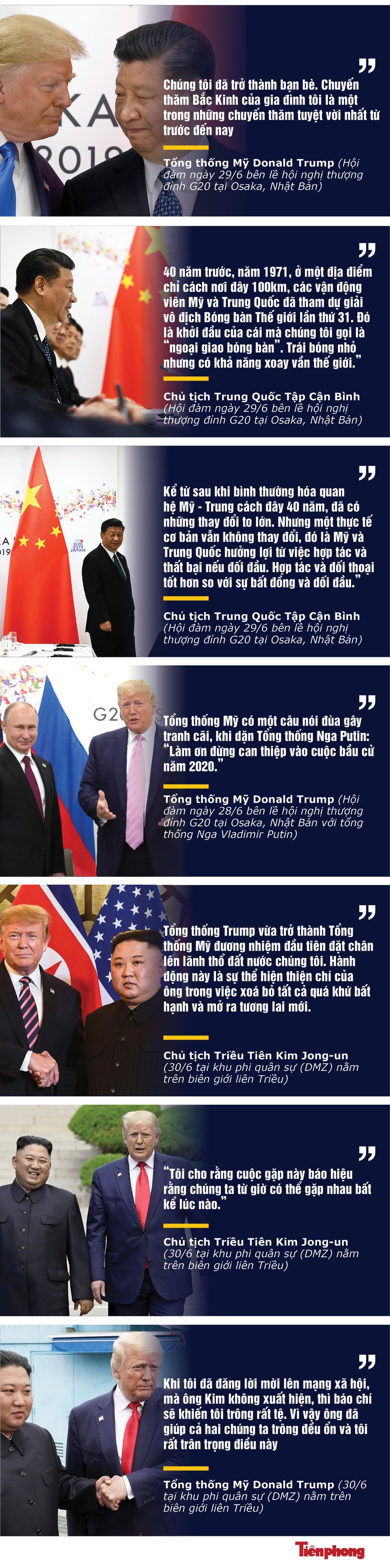 Ông Trump - Tập - Kim nói gì khi ở tâm điểm thế giới? - ảnh 1