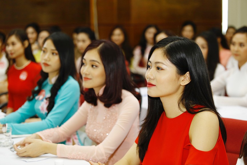Thí sinh rạng rỡ dự khai mạc Sơ khảo phía Bắc Hoa hậu Việt Nam 2018 - ảnh 6