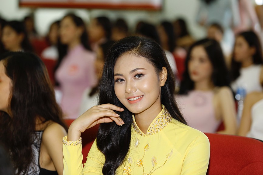 Thí sinh rạng rỡ dự khai mạc Sơ khảo phía Bắc Hoa hậu Việt Nam 2018 - ảnh 9