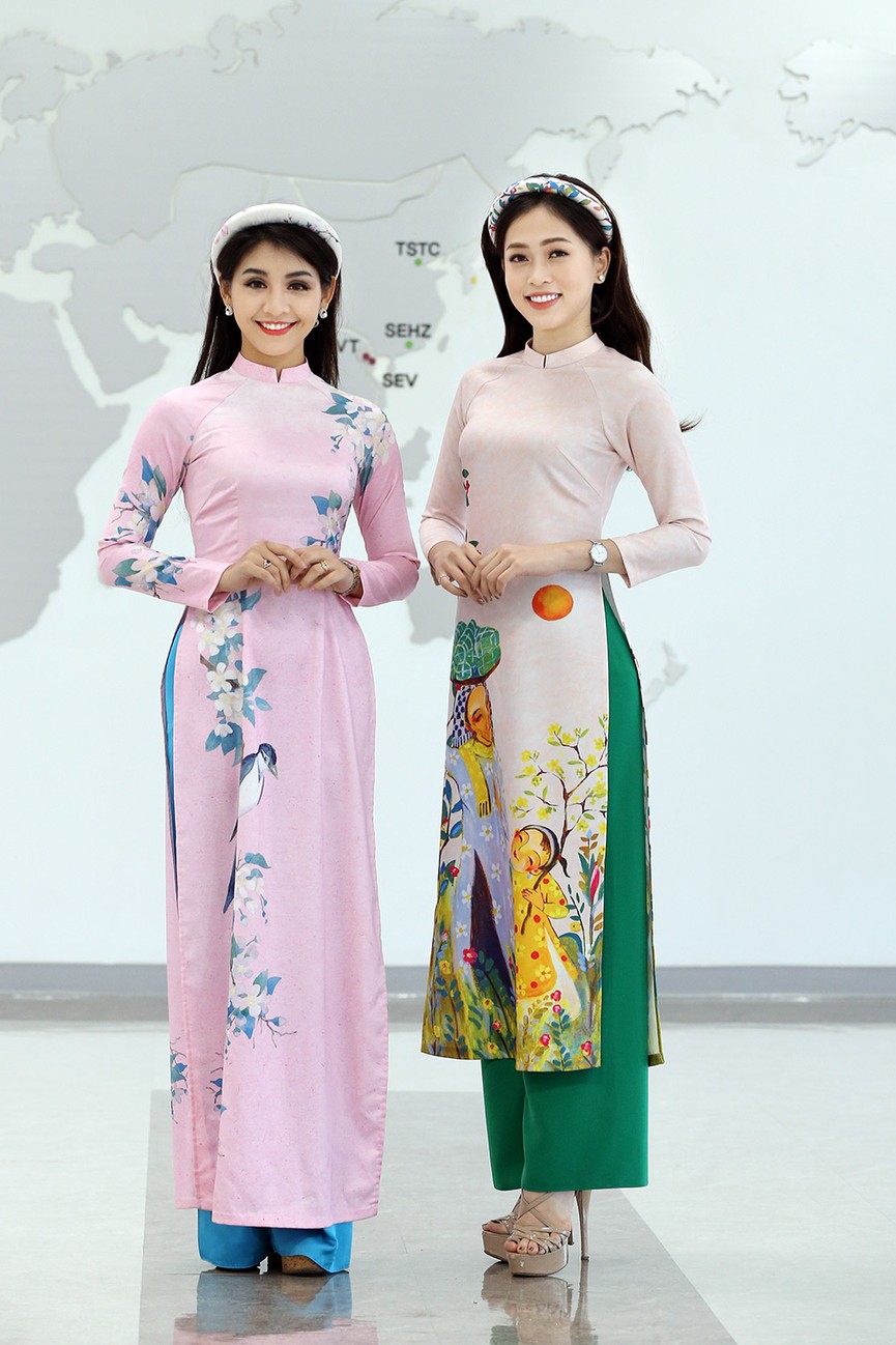 Á hậu Phương Nga, người đẹp Lê Thanh Tú 'đọ sắc' với áo dài khăn đóng - ảnh 7