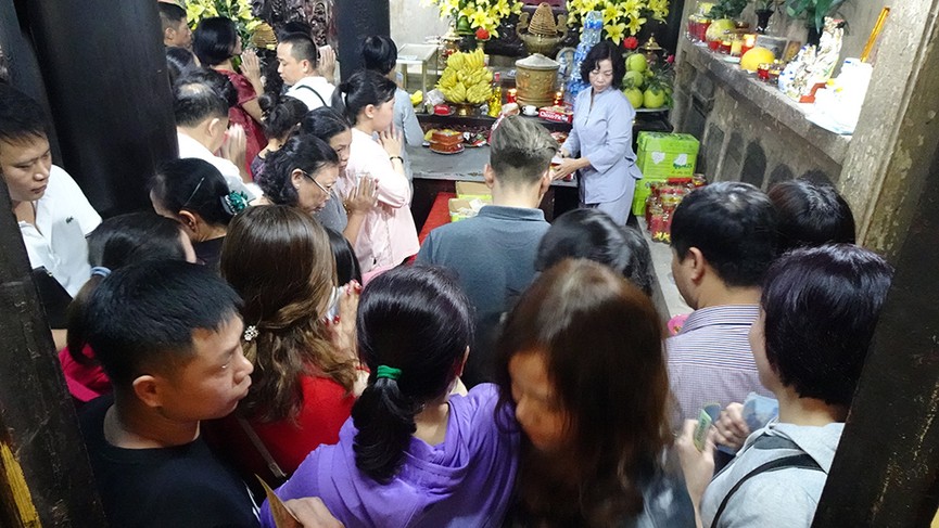 Tổ đình Phúc Khánh nườm nượp người đi lễ ngày đầu năm mới - ảnh 9