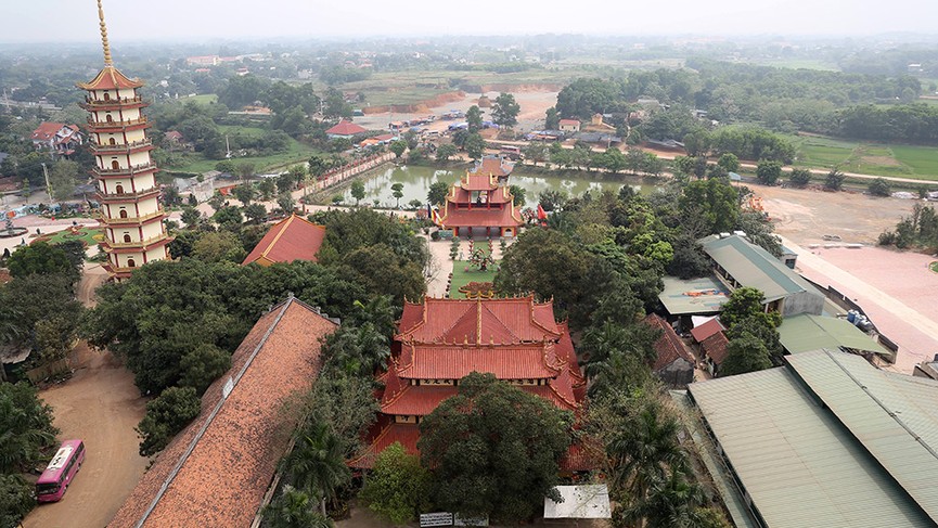 Chiêm ngưỡng bức tượng phật vì hòa bình khổng lồ ở Hà Nội - ảnh 6