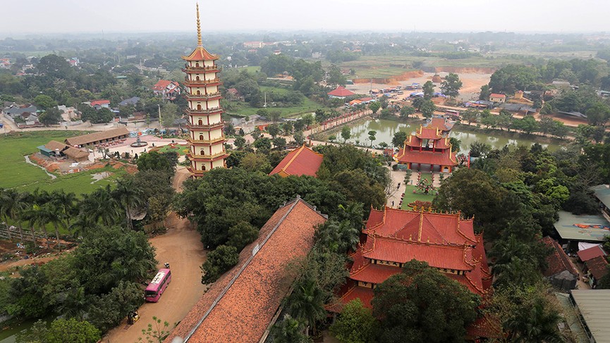 Chiêm ngưỡng bức tượng phật vì hòa bình khổng lồ ở Hà Nội - ảnh 13