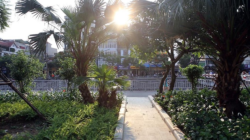 Giữa ngày nắng đổ lửa Hà thành, 'thiên đường' bóng mát là đây - ảnh 3