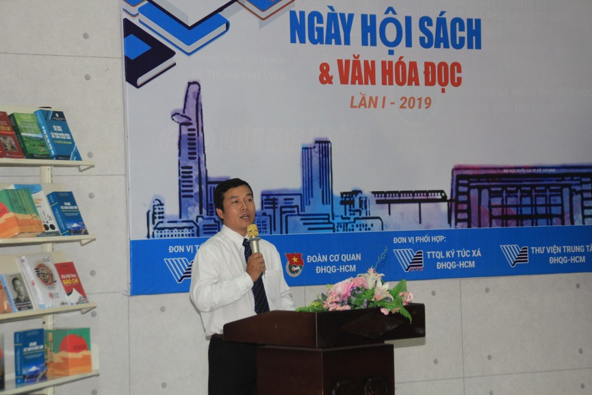 Ngày hội sách và văn hóa đọc lần đầu diễn ra tại Ký túc xá ĐHQG TPHCM - ảnh 1