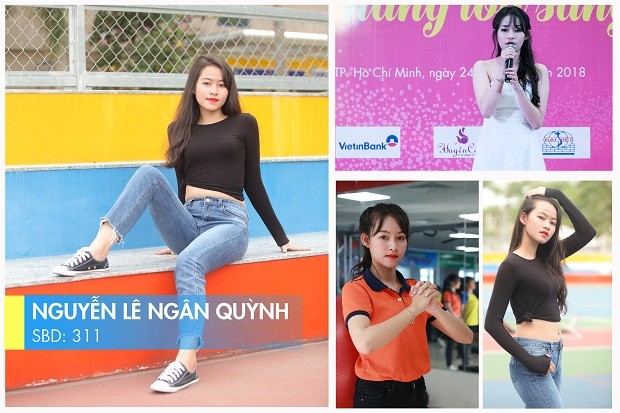 Nhan sắc Top 20 Miss HUTECH 2019, nữ sinh Miss HUTECH 2019 rạng ngời - ảnh 5