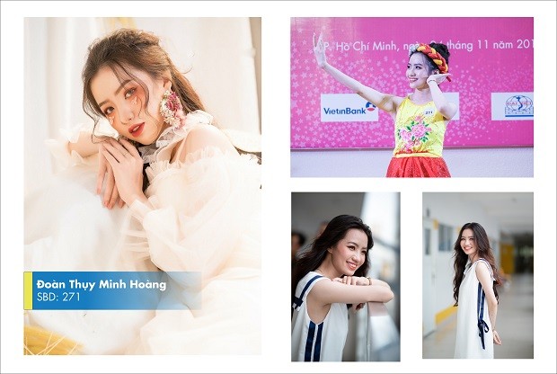 Nhan sắc Top 20 Miss HUTECH 2019, nữ sinh Miss HUTECH 2019 rạng ngời - ảnh 7