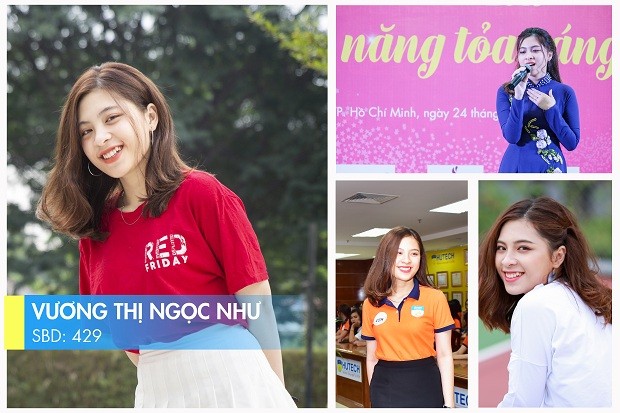 Nhan sắc Top 20 Miss HUTECH 2019, nữ sinh Miss HUTECH 2019 rạng ngời - ảnh 2