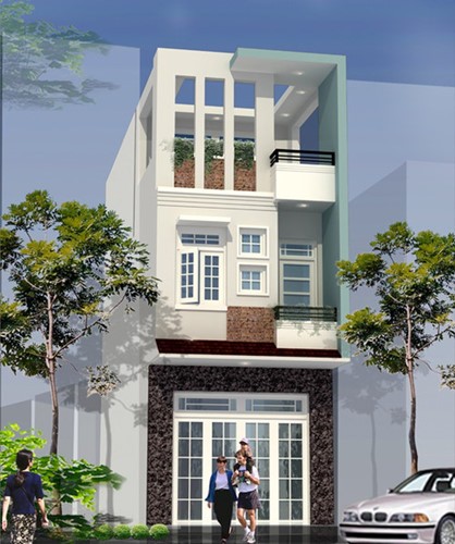 Mê tít 10 mẫu nhà ống hiện đại chi phí 500-600 triệu đồng - ảnh 10