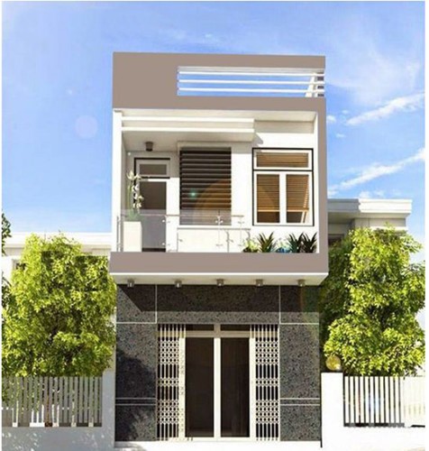 Mê tít 10 mẫu nhà ống hiện đại chi phí 500-600 triệu đồng - ảnh 1