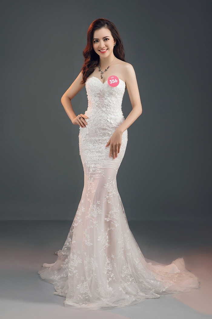 Thí sinh HHVN 2018 diện đầm dạ hội, đeo trang sức ngọc trai đẳng cấp - ảnh 40