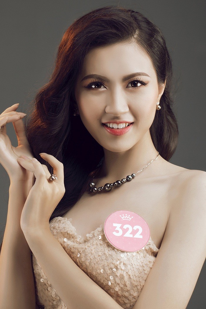 Thí sinh HHVN 2018 diện đầm dạ hội, đeo trang sức ngọc trai đẳng cấp - ảnh 9