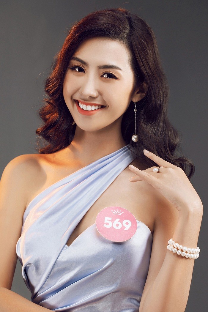 Thí sinh HHVN 2018 diện đầm dạ hội, đeo trang sức ngọc trai đẳng cấp - ảnh 19