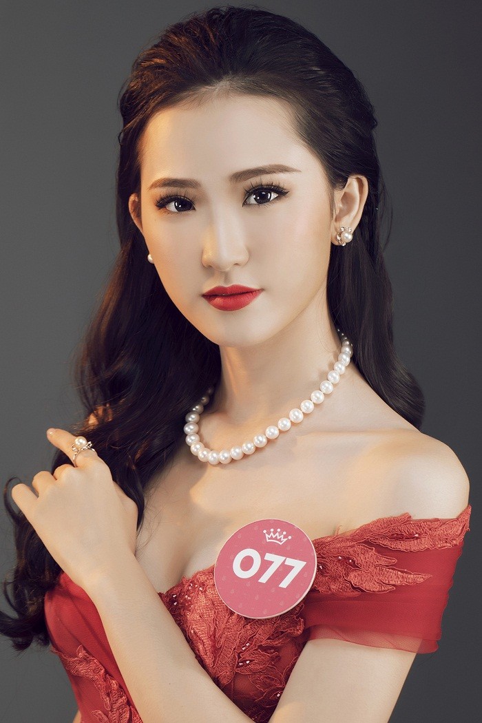 Thí sinh HHVN 2018 diện đầm dạ hội, đeo trang sức ngọc trai đẳng cấp - ảnh 23