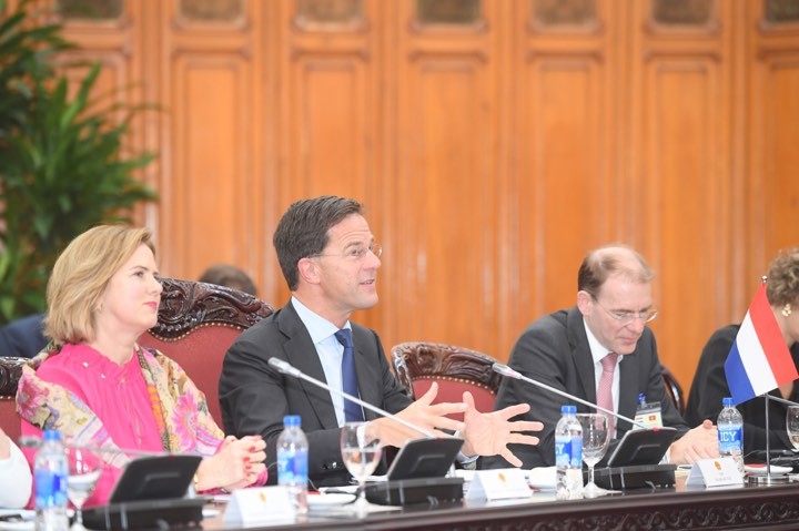 Toàn cảnh lễ đón Thủ tướng Hà Lan Mark Rutte thăm Việt Nam - ảnh 8