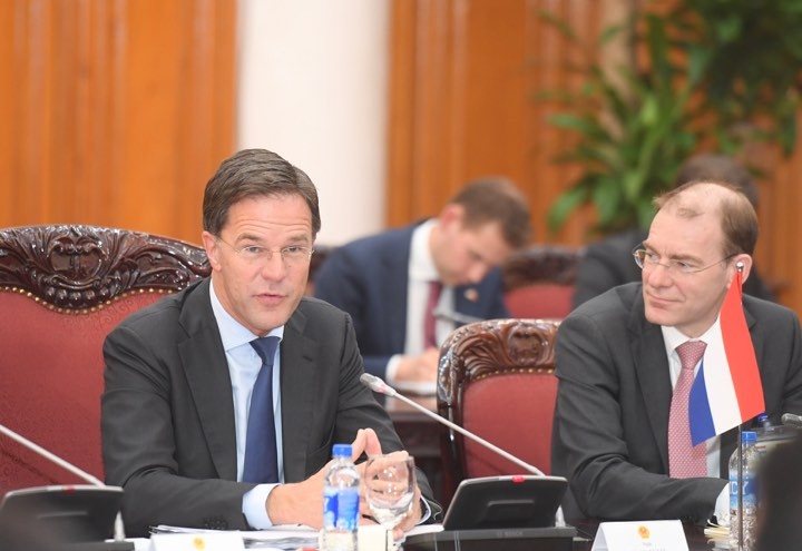 Toàn cảnh lễ đón Thủ tướng Hà Lan Mark Rutte thăm Việt Nam - ảnh 9