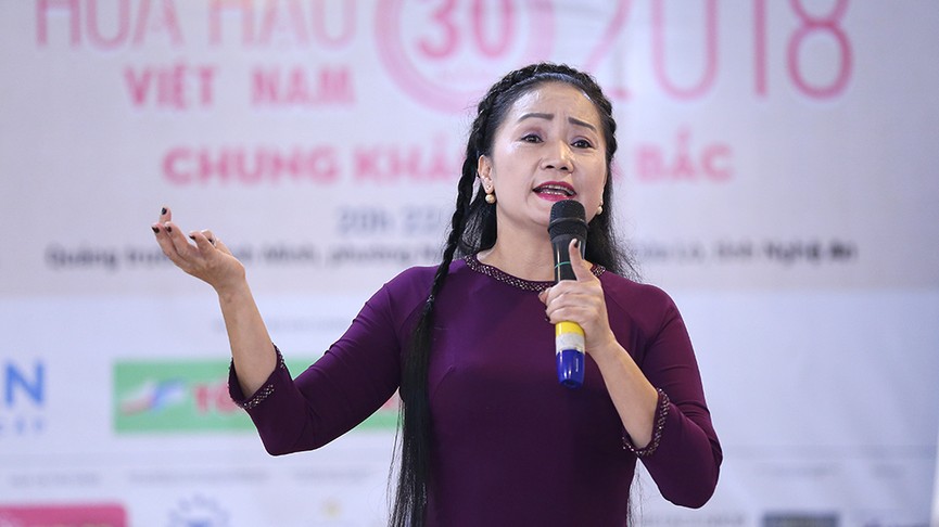 Thí sinh HHVN bật khóc khi nghe NSND Hồng Lựu hát ví dặm - ảnh 2