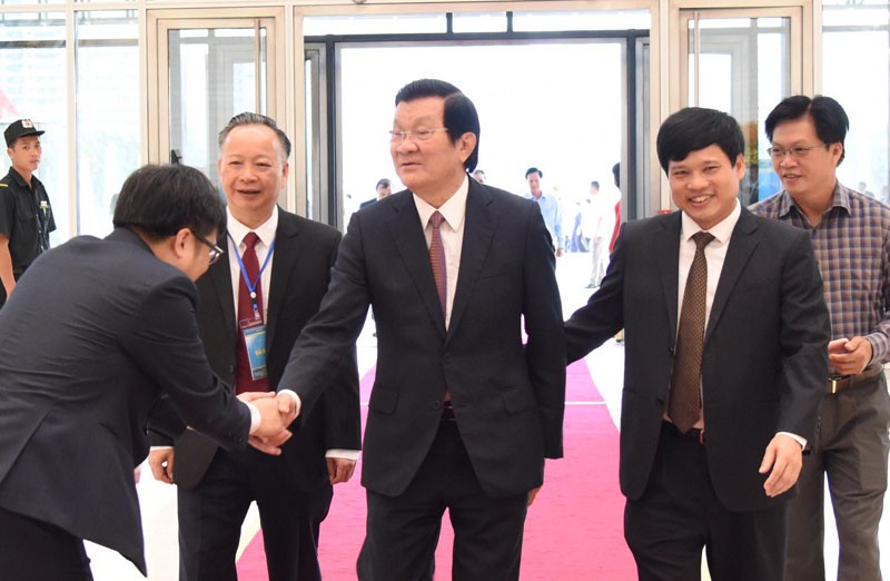 Lãnh đạo Đảng, Nhà nước dự lễ kỷ niệm 10 năm mở rộng Hà Nội - ảnh 6