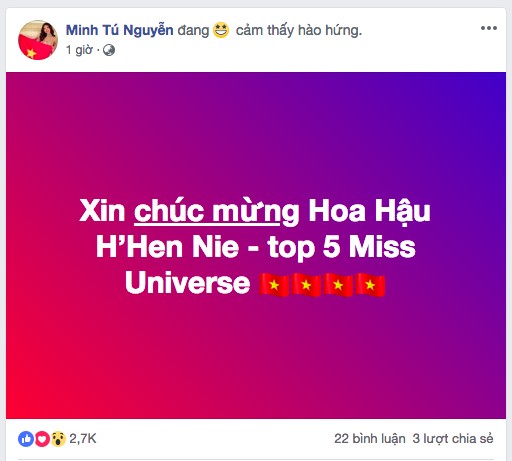Dàn hoa hậu, á hậu 'sục sôi', đòi đi bão sau kỳ tích của H'Hen Niê - ảnh 5