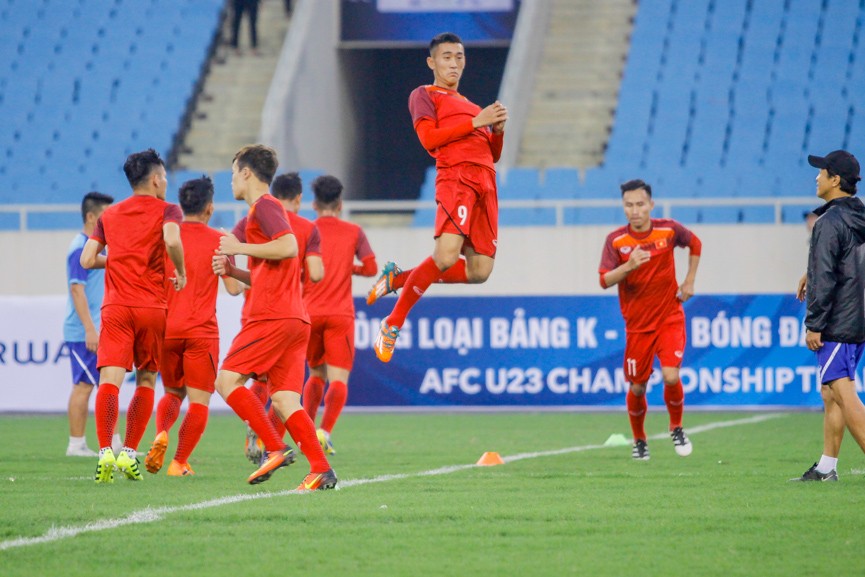 Cận cảnh buổi tập cuối của U23 Việt Nam trước trận gặp Brunei - ảnh 9