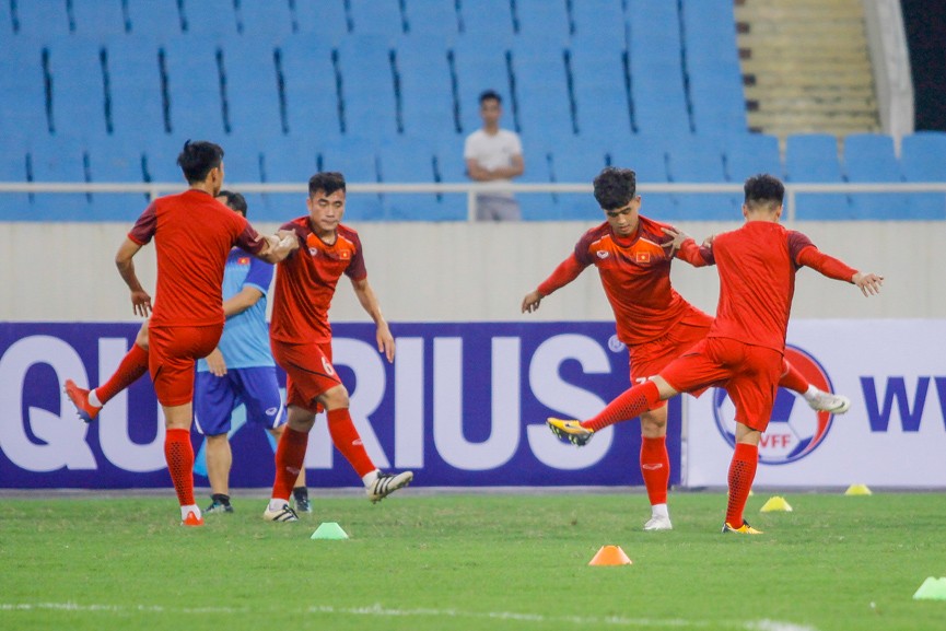 Cận cảnh buổi tập cuối của U23 Việt Nam trước trận gặp Brunei - ảnh 11