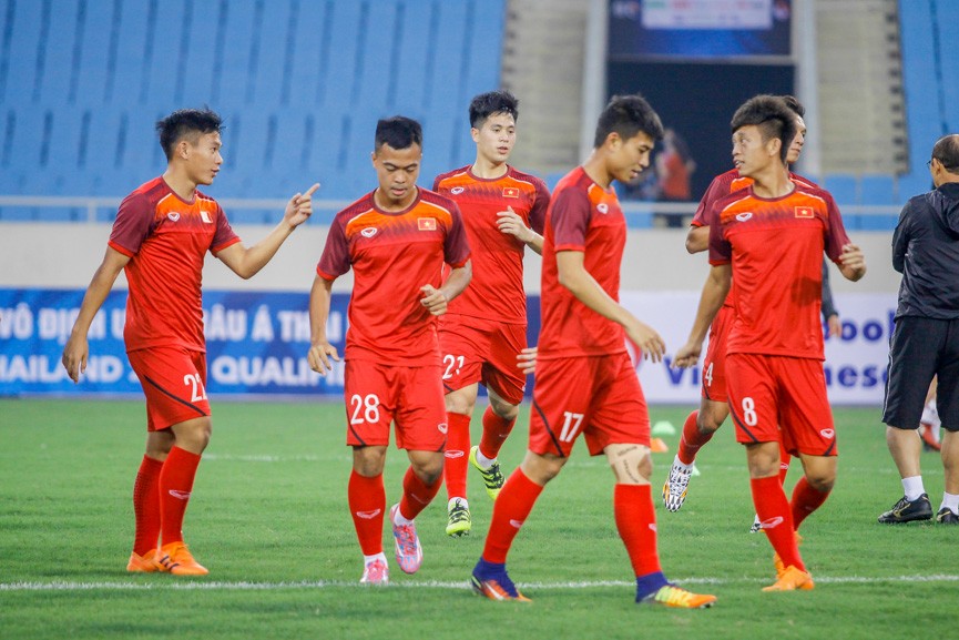 Cận cảnh buổi tập cuối của U23 Việt Nam trước trận gặp Brunei - ảnh 13
