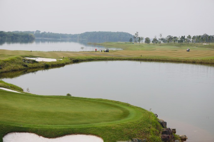 Khám phá sân thi đấu giải Tiền Phong Golf Championship 2018 - ảnh 11
