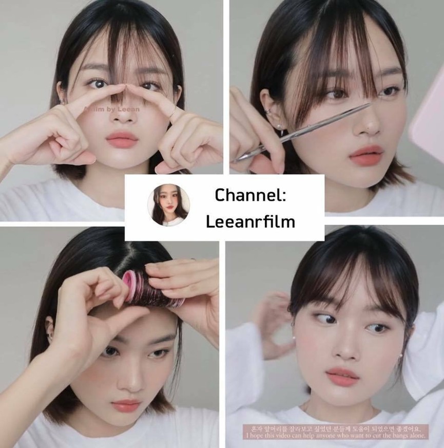 Cách cắt tóc mái tại nhà: Học các vlogger Hàn cách cắt tóc mái tại nhà mùa dịch - ảnh 2