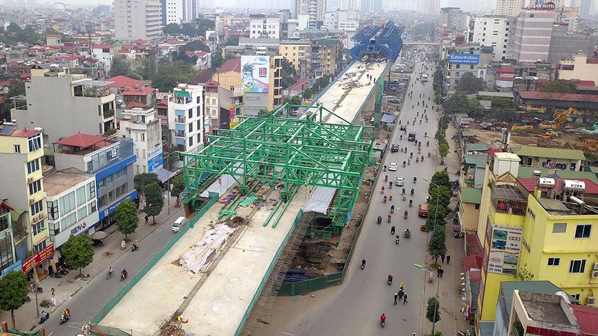 Nhìn gần đại công trường trên 'đường cong mềm mại' gần 10 nghìn tỷ đồng - ảnh 8