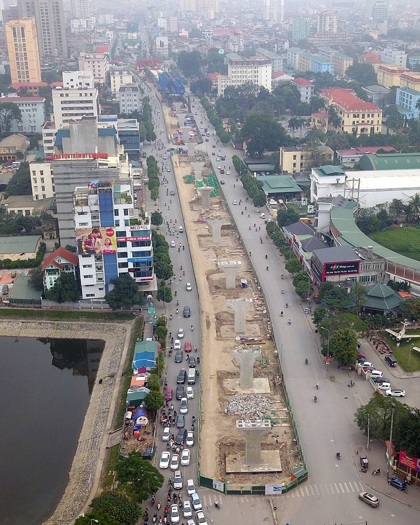 Nhìn gần đại công trường trên 'đường cong mềm mại' gần 10 nghìn tỷ đồng - ảnh 9