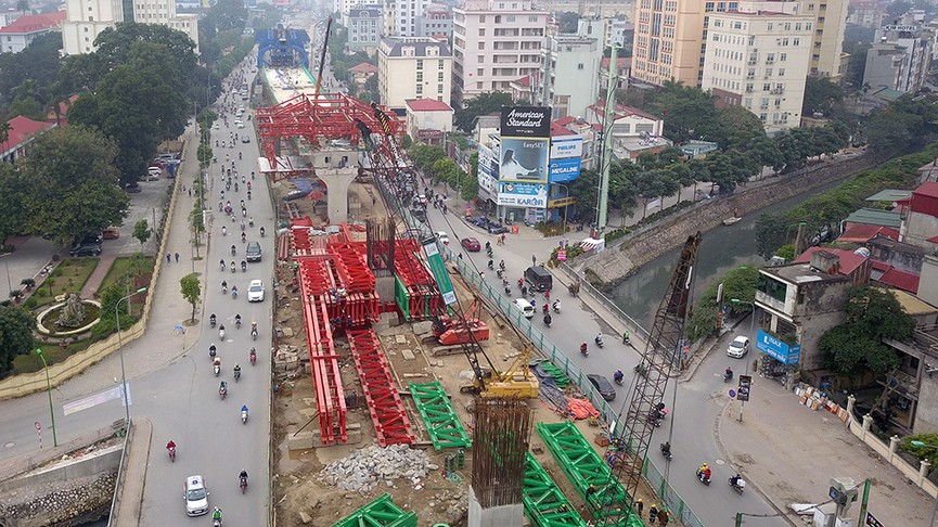 Nhìn gần đại công trường trên 'đường cong mềm mại' gần 10 nghìn tỷ đồng - ảnh 12
