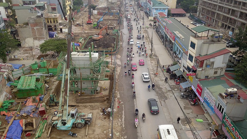 Nhìn gần đại công trường trên 'đường cong mềm mại' gần 10 nghìn tỷ đồng - ảnh 13