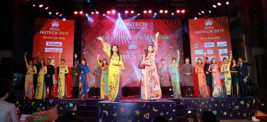 Thanh Khoa đăng quang Hoa khôi “Miss HUTECH 2019” - ảnh 3
