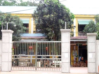 Trường Mầm non Hồng Sơn, TP Vinh nơi Nguyễn Hữu Hòa đã bắt cóc con đẻ tống tiền