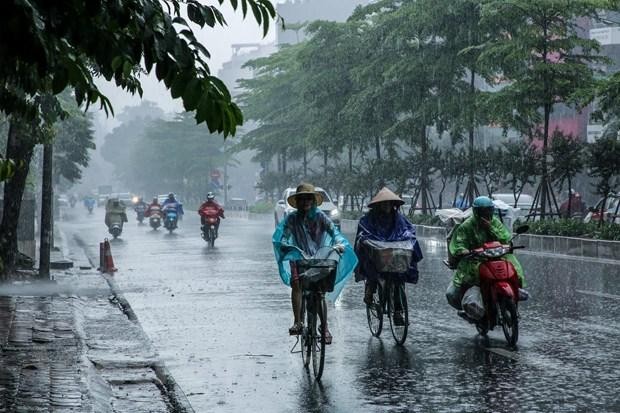Không khí lạnh sẽ gây mưa cho Bắc Bộ và Bắc Trung Bộ từ ngày mai.