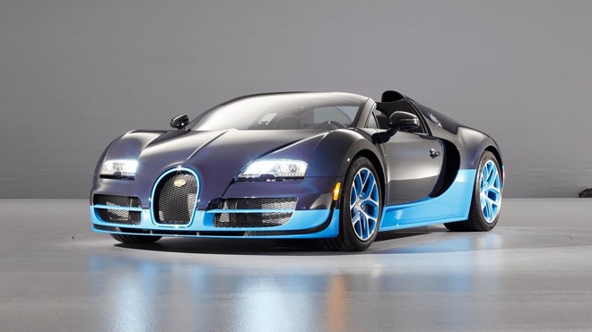 Siêu xe Bugatti Veyron có lệ phí trước bạ cao nhất lên tới hơn 66 tỷ đồng