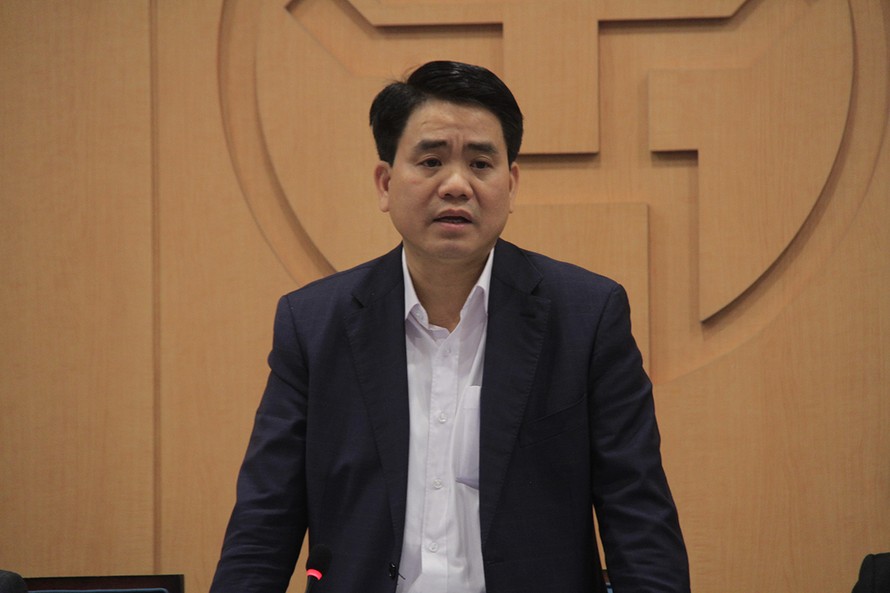 Chủ tịch UBND thành phố Hà Nội Nguyễn Đức Chung. Ảnh: Trường Phong