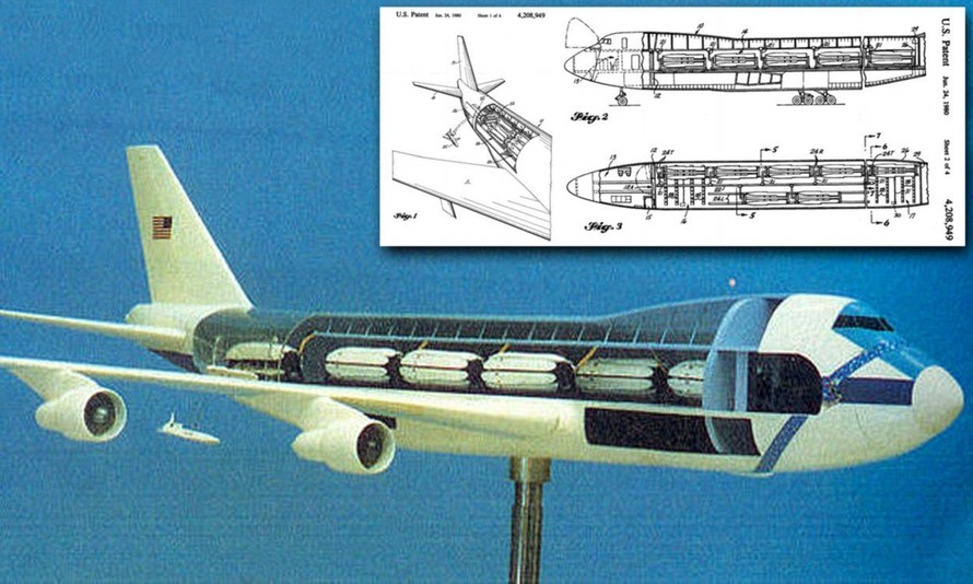 Kế hoạch biến siêu máy bay thương mại Boeing 747 thành kho tên lửa trên không của Mỹ