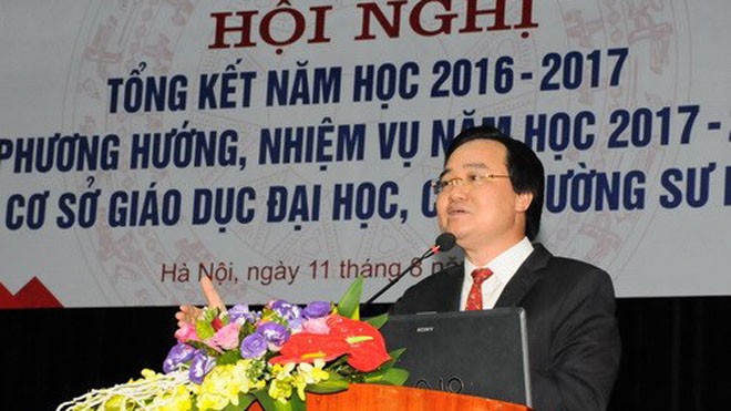 Bộ trưởng Phùng Xuân Nhạ phát biểu tại hội nghị