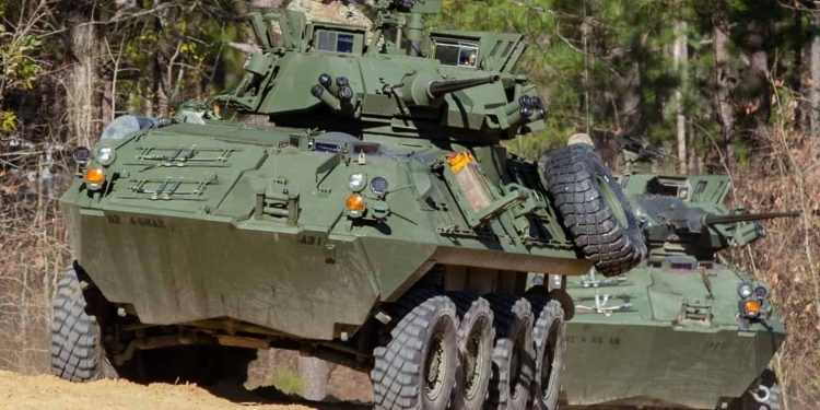 Xe thiết giáp của Thủy quân lục chiến Mỹ sau khi nâng cấp sẽ trở thành phiên bản LAV A3s