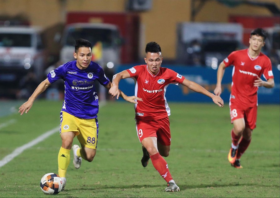 Viettel hay CLB Hà Nội sẽ là nhà vô địch LS V-League 2020? ảnh: ANH TÚ 